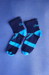 Chaussettes de sport femme mi-hautes – respirantes, anti-frottements, made in France & recyclées